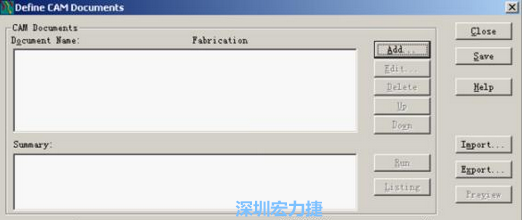 至此文件也已分析完及做了相應的優(yōu)化和調整，接著可以按Alt+F、C打開CAM輸出窗口。
